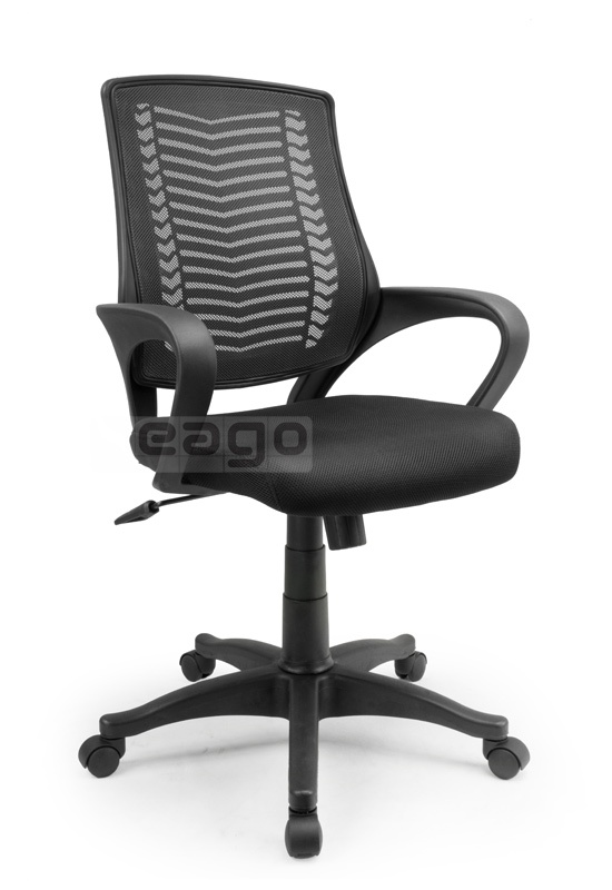 مخطط متعرج الميا  krzesło biurowe biało szare
